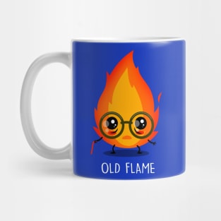 Old Flame Funny Cute Kawaii Fire Flame Old People Meme Mug